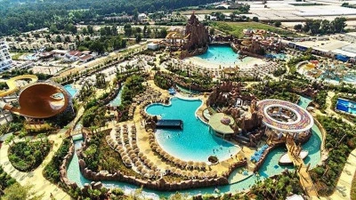 The Land of the Legends water park in Belek